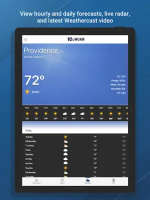 WJAR NBC 10 android App screenshot 1